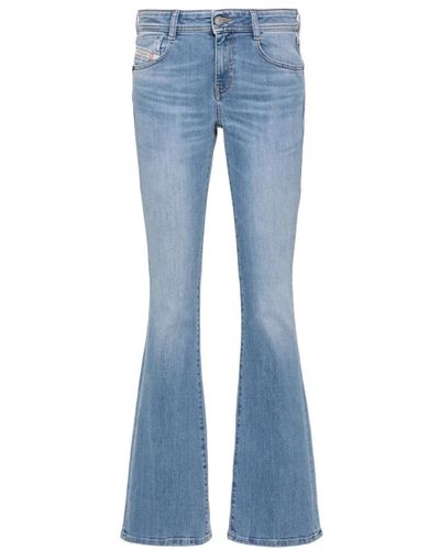 DIESEL Slim fit denim jeans - Blau