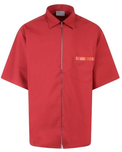 VTMNTS Men Kleidung Hemden Vl12SH300R5111 - Rot