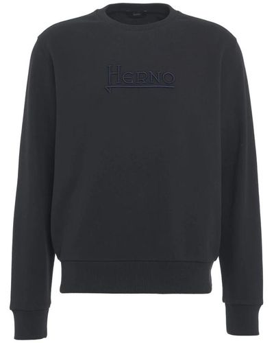 Herno Sweatshirts & hoodies > sweatshirts - Bleu