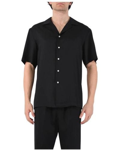 Mauro Grifoni Short Sleeve Shirts - Black