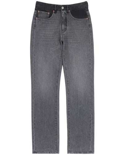 MM6 by Maison Martin Margiela Moderne straight jeans stil 961 - Grau