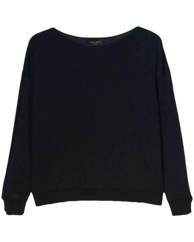 Roberto Collina Sweatshirts - Black