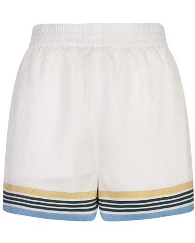 Casablancabrand Short Shorts - White