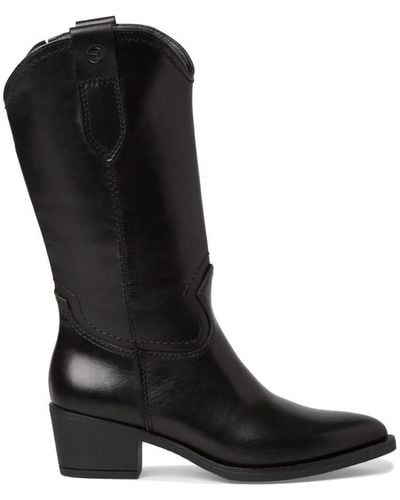 Tamaris Cowboy Boots - Black