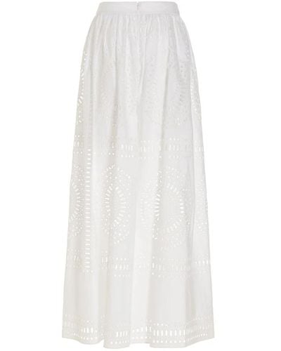 Alberta Ferretti Skirts - Blanco