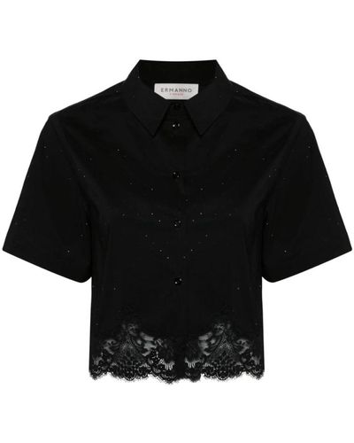 Ermanno Scervino Shirts - Black