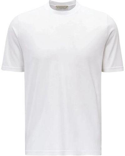 FILIPPO DE LAURENTIIS T-shirt a manica corta ice cotton - Bianco