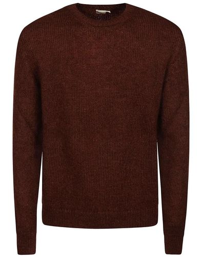 Massimo Alba Knitwear > round-neck knitwear - Marron