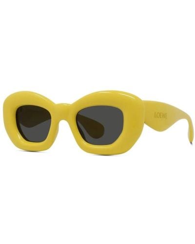 Loewe Accessories > sunglasses - Jaune