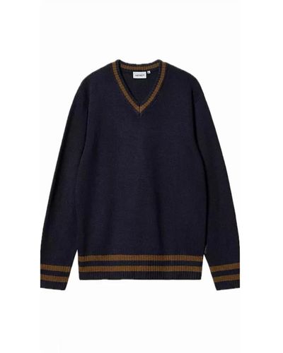 Carhartt Stanford sweater - Blu