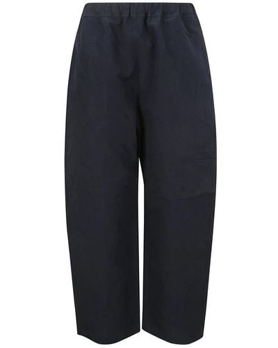 Sofie D'Hoore Trousers > cropped trousers - Bleu