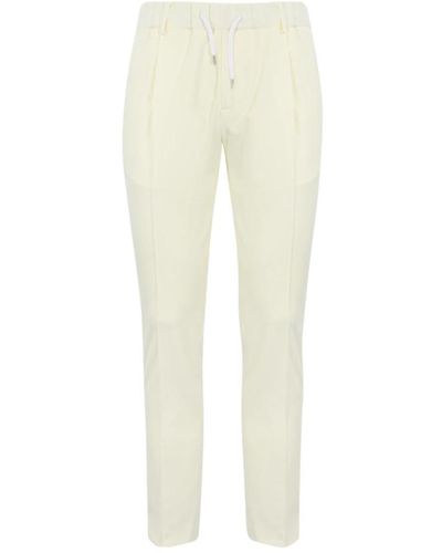 Daniele Alessandrini Cropped Trousers - Natural