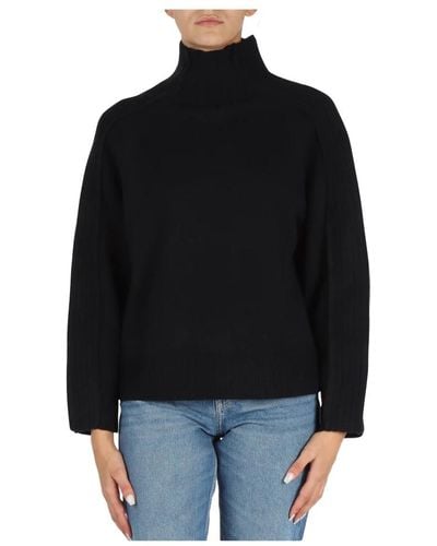 Jersey Negro de Punto, Calvin Klein, Mujer