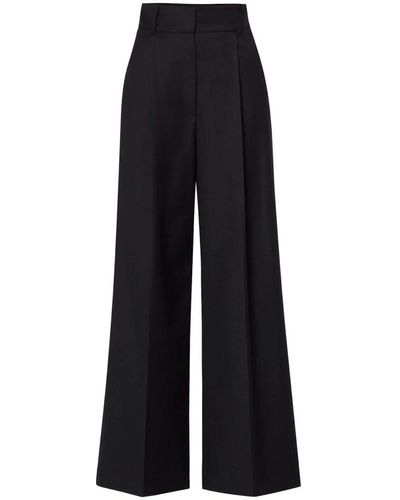 IVY & OAK Trousers > wide trousers - Noir