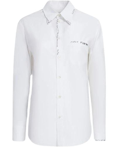 Marni Blouses & shirts > shirts - Blanc