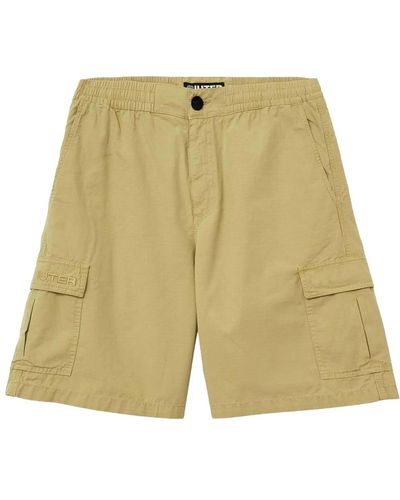 Iuter Rispstop cargo shorts - Grün
