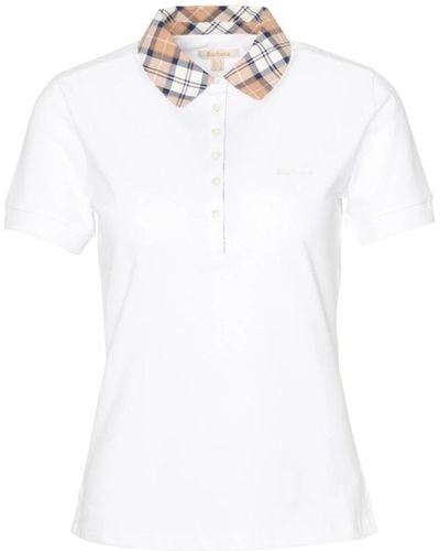 Barbour Tops > polo shirts - Blanc