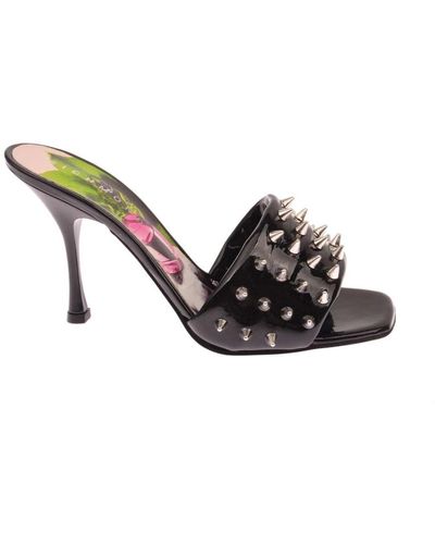 John Richmond Shoes > heels > heeled mules - Noir