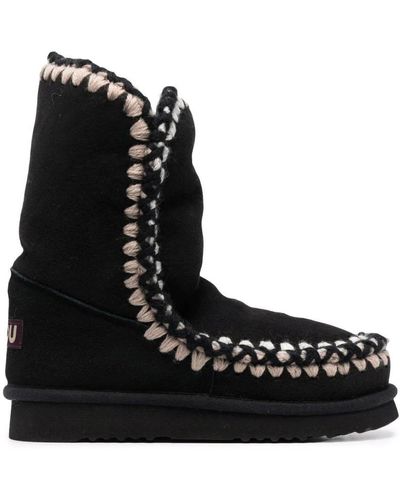 Mou Winter Boots - Black