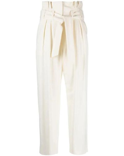 IRO Slim-Fit Trousers - White