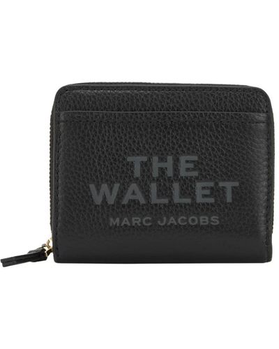 Marc Jacobs Schwarzes zubehör - mini compact wallet