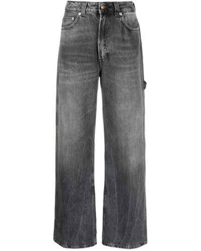 Haikure Jeans > wide jeans - Gris