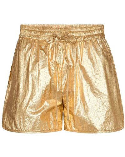 co'couture Short Shorts - Metallic