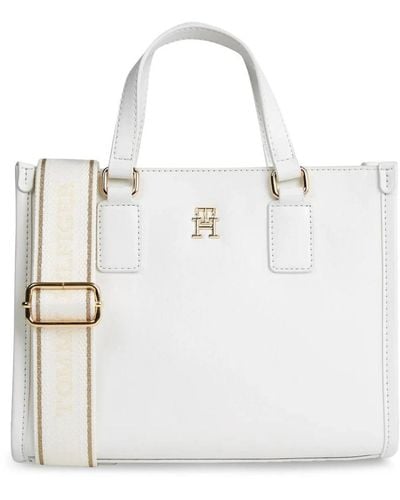 Tommy Hilfiger Tote Bags - White