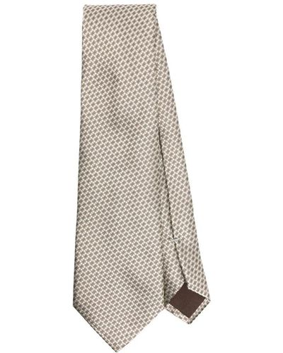 Canali Cravatta di seta di lusso made in italy - Neutro