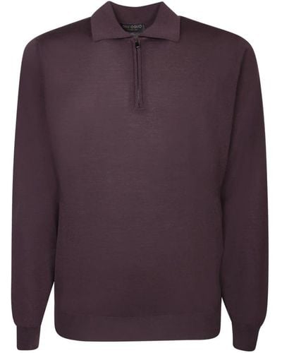 Dell'Oglio Polo Shirts - Purple