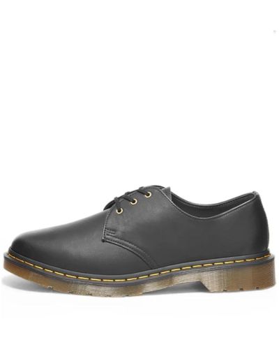 Dr. Martens Shoes > flats > laced shoes - Marron