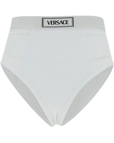 Versace Slip intimo in cotone bianco