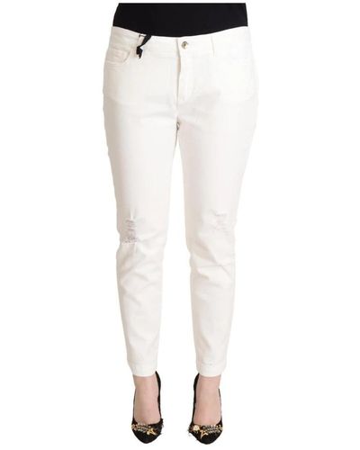 Dolce & Gabbana Skinny Trousers - White