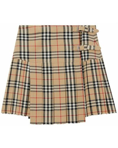 Burberry Skirt - Metálico