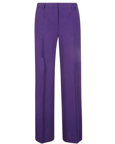 Alberto Biani Trousers > wide trousers - Violet