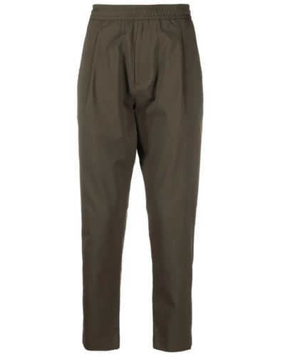 Low Brand Cropped Pants - Gray