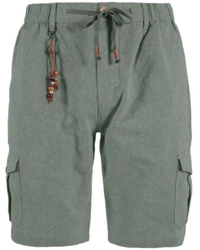 Yes-Zee Casual Shorts - Gray