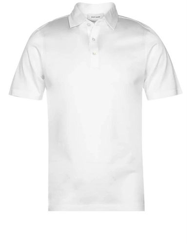 Gran Sasso Polo Shirts - White
