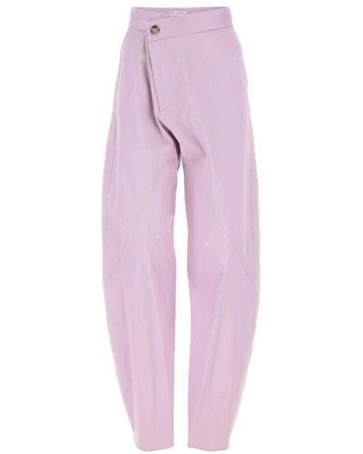 JW Anderson Tapered Trousers - Purple