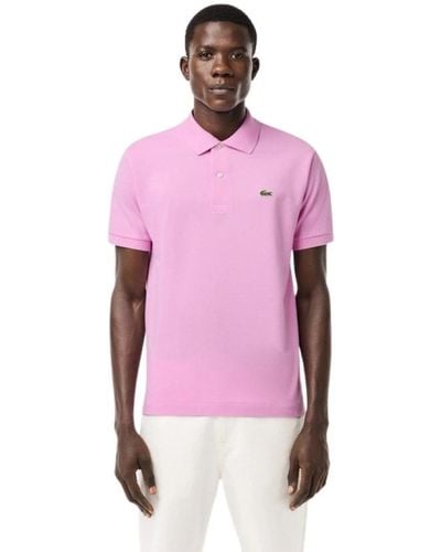 Lacoste Tops > polo shirts - Rose