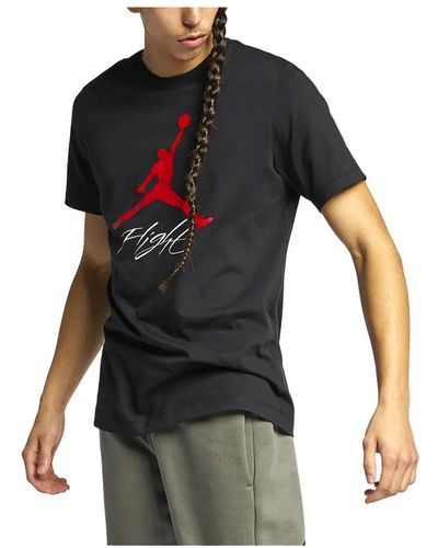 Nike Flight grafik baumwoll jersey t-shirt - Schwarz