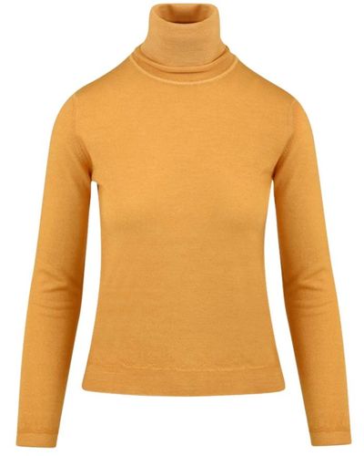 Aspesi Suéteres amarillos para mujer - Naranja