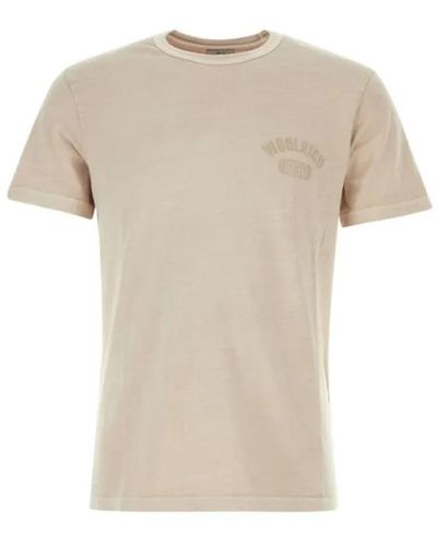 Woolrich Tops > t-shirts - Neutre