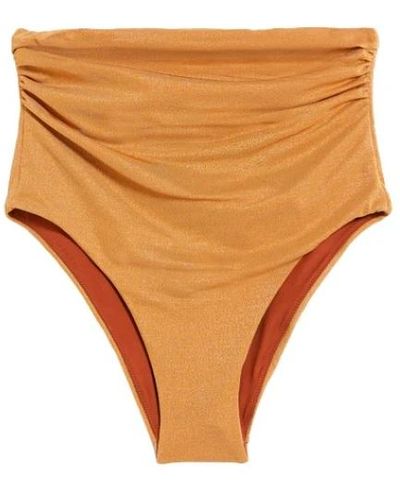 Max Mara Culotte de jersey de cintura alta sofisticada - Naranja