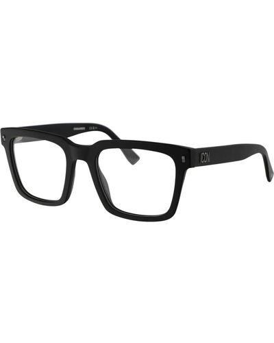 DSquared² Iconici occhiali ottici modello 0013 - Nero