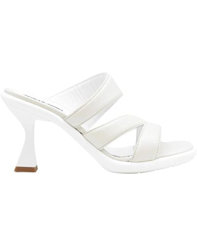 Janet & Janet High Heel Sandals - White
