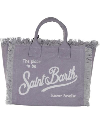 Mc2 Saint Barth Tote Bags - Purple