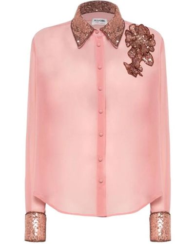 Blugirl Blumarine Stilvolle bluse für frauen - Pink