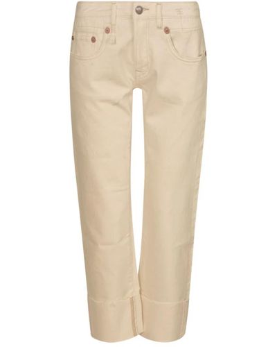 R13 Straight Jeans - Natural