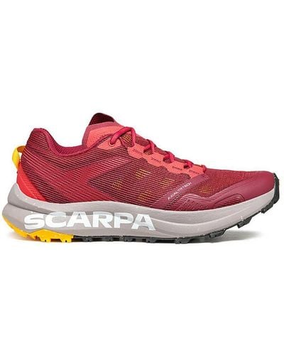 SCARPA Sneakers con ammortizzazione protettiva - Rosso